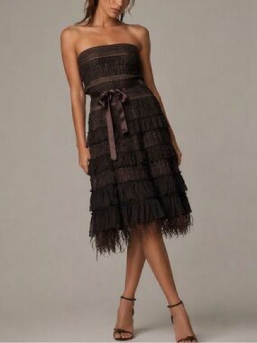 Beautiful BCBG strapless dress
